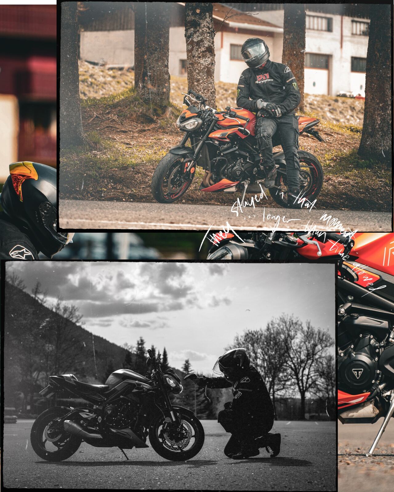 Shooting Street Triple R, collage