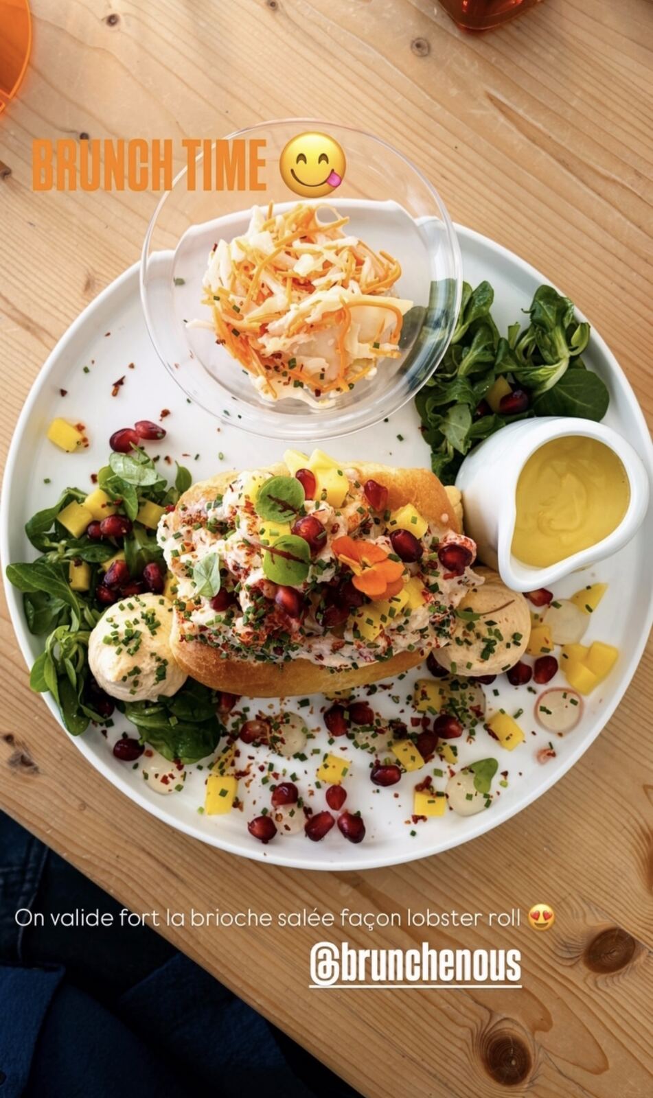 Brunch, brioche salée façon lobster roll